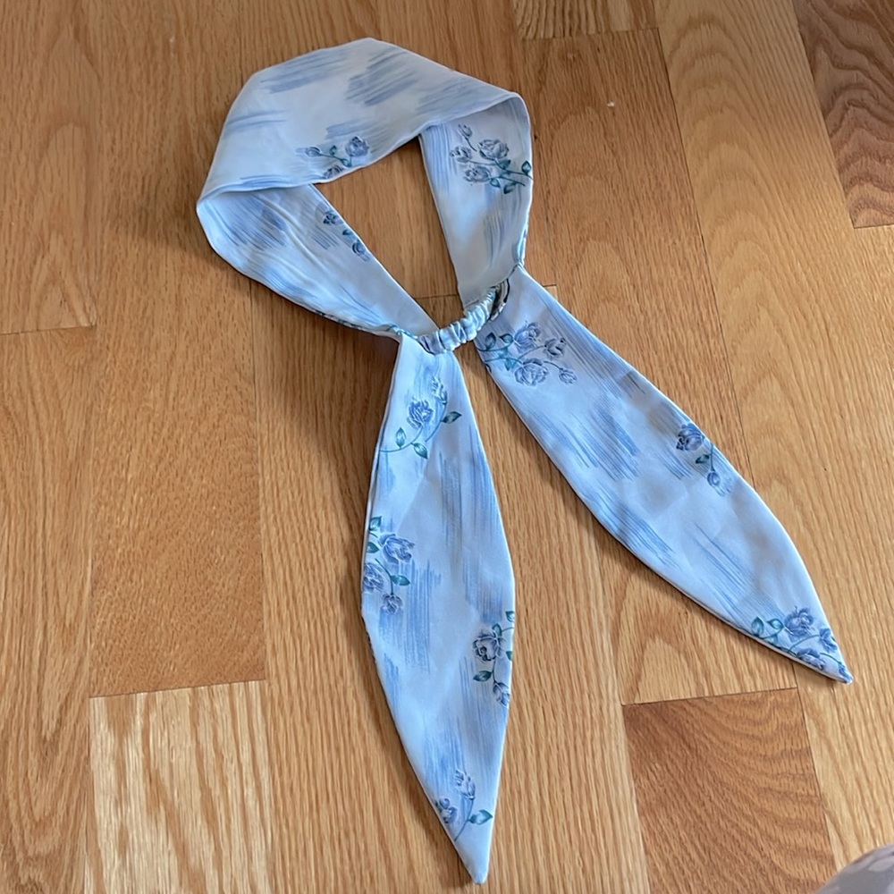 🌸3/$15 Blue Floral Cottagecore Headband